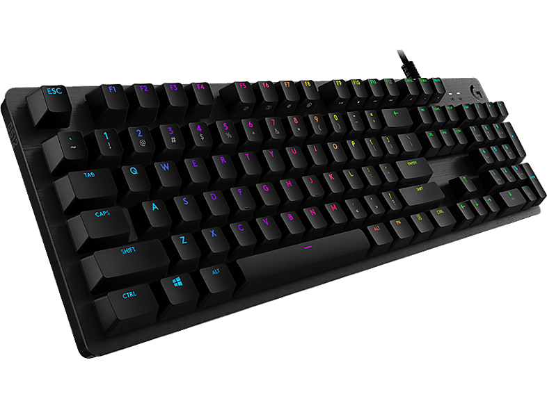 Teclado Gaming  Krom Kernel Tkl Usb Retroiluminado Mecanico Negro