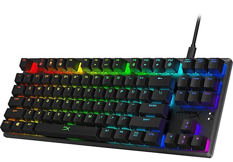 HYPERX Alloy Origins Core RGB Tenkeyless Mechanical Gaming Keyboard - US Qwerty - HyperX Blue Switch
