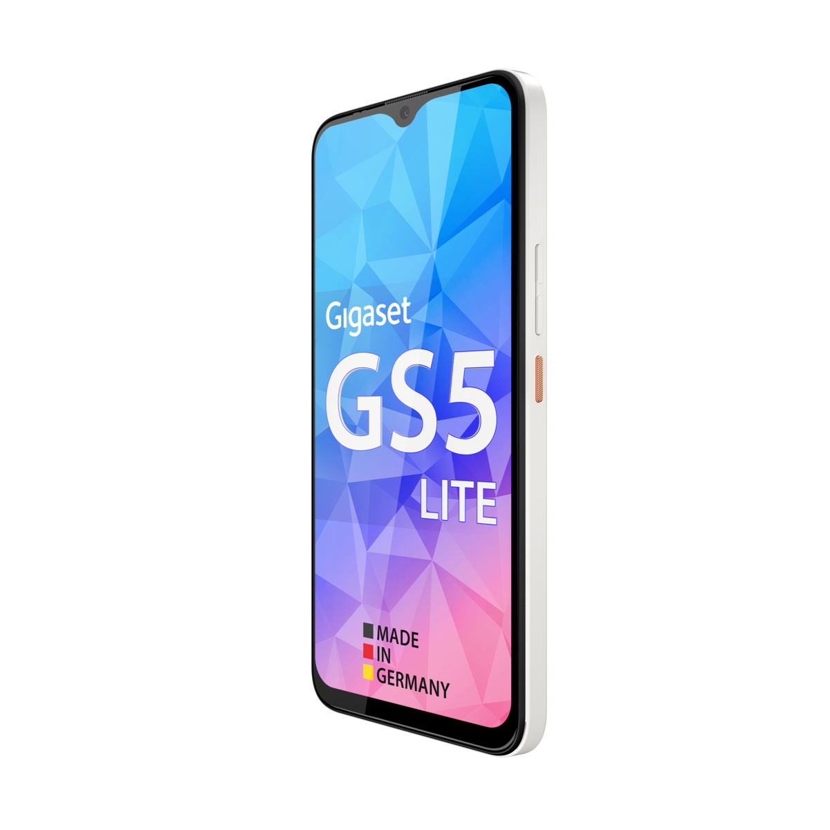 GIGASET White GS5 LITE 64 Pearl Dual GB SIM