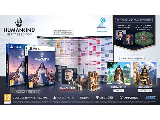 Humankind: Heritage Deluxe Edition - PlayStation 5 - Italiano