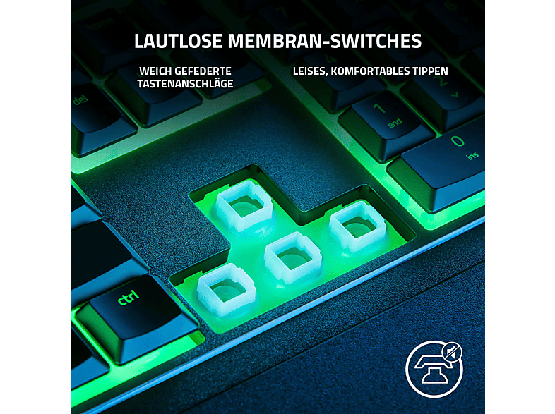 RAZER Ornata V3 X Ergonomische Gaming-Tastatur; Gaming Tastatur — Foto 2 von 5