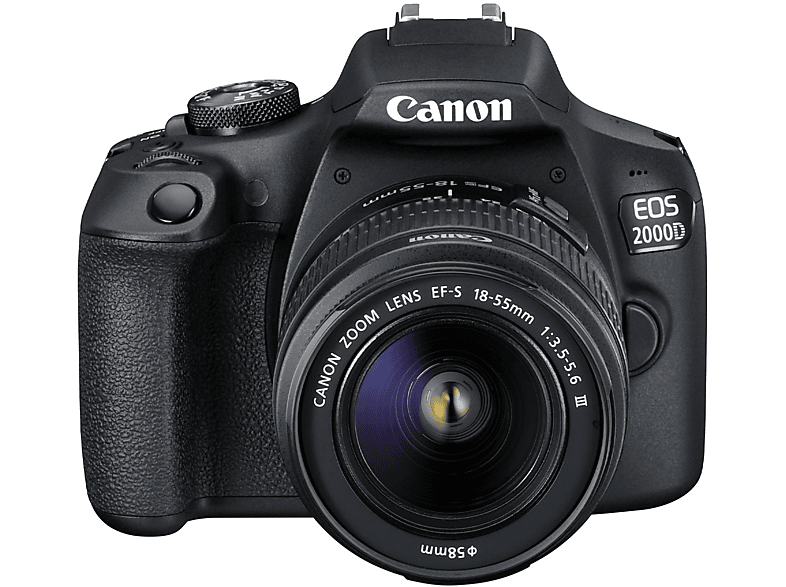 Fotocamera Reflex Canon Eos 2000D 18.55D