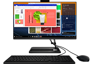 LENOVO-IDEA IdeaCentre AIO 3 24IAP7 - All-in-One-PC (23.8 ", 512 GB SSD, Schwarz)