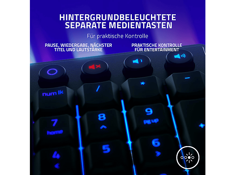 RAZER Ornata V3 Flache Gaming Tastatur — Foto 4 von 5