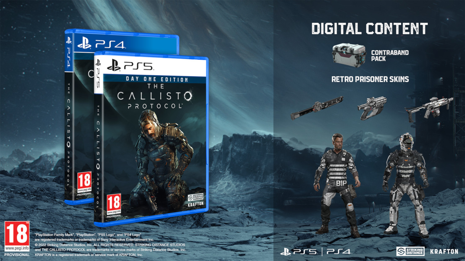Callisto Protocol Day One Edition UK/FR PS5