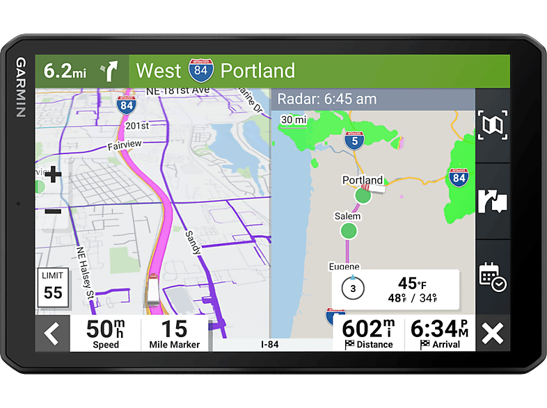GARMIN dēzl™ LGV810 MTD EU 8Zoll (20,3 cm) LKWNavi mit Digital