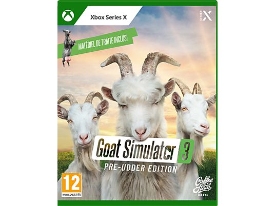 Goat Simulator 3 : Pre-Udder Edition - Xbox Series X - Französisch