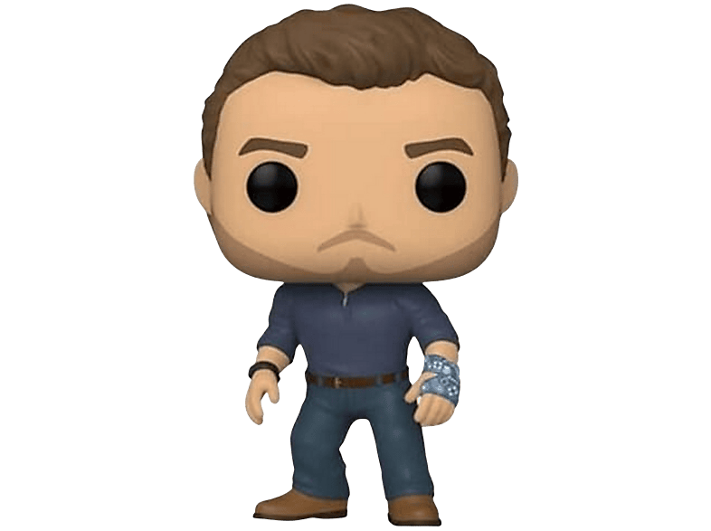 Figura Funko Pop! - Owen Grady, Jurassic World: Dominion, 9.5 cm, Vinilo, Multicolor