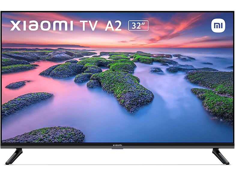 Xiaomi A2, HD, Smart TV, Control por voz, Dolby Audio, DTS+X®, Inmersive Limitless Unibody, Negro