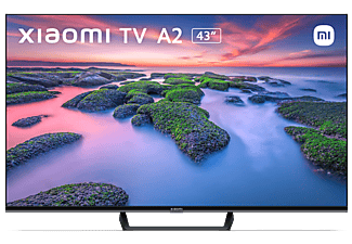 TV LED 43" - Xiaomi TV A2, UHD 4K, Smart TV, HDR10, Dolby Vision, Dolby Audio™, DTS-HD®, Inmersive Limitless Unibody, Negro