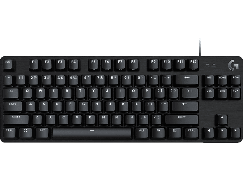 LOGITECH G G413 TKL SE Kabelgebundene mechanische Gaming Tastatur ohne Ziffernblock (Tactile), DEU (Qwertz), Schwarz