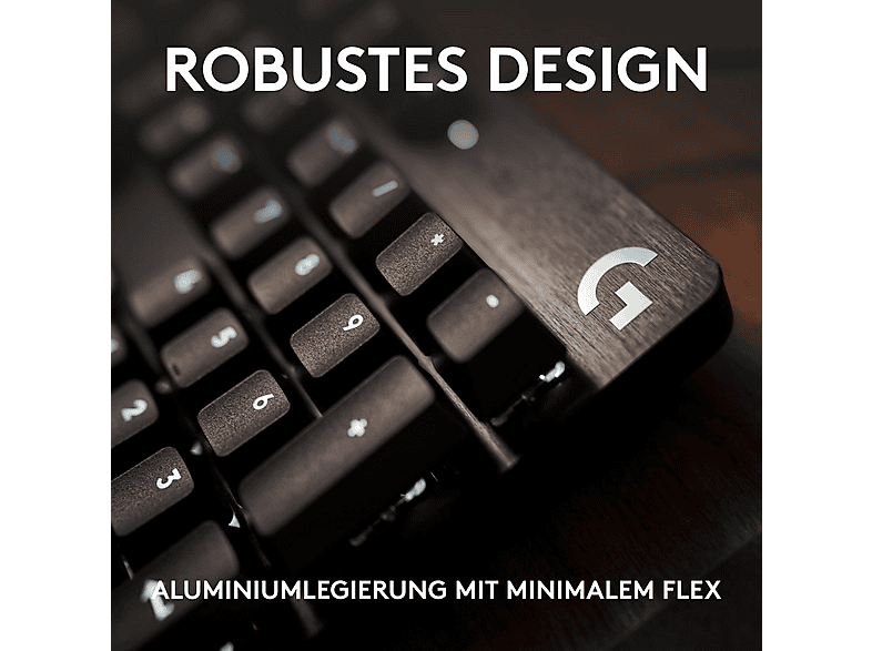 LOGITECH G G413 TKL SE Kabelgebundene mechanische Gaming Tastatur ohne Ziffernblock (Tactile), DEU (Qwertz), Schwarz — Foto 4 von 5
