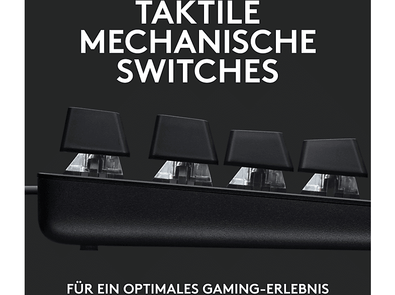 Thumbnail - LOGITECH G413 SE, Gaming Tastatur, Mechanisch, Sonstiges, kabelgebunden, Schwarz
