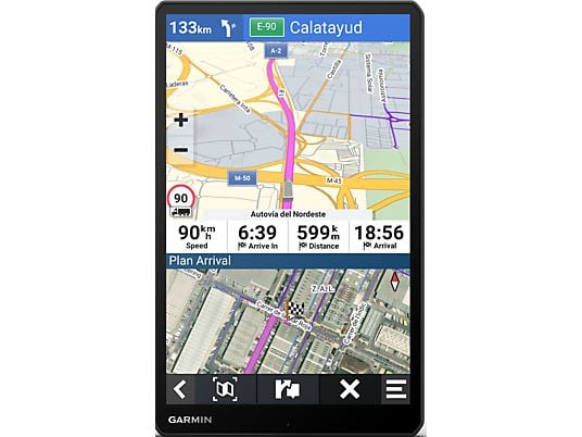 GARMIN dēzl LGV810 - GPS camion (8 ", Noir)