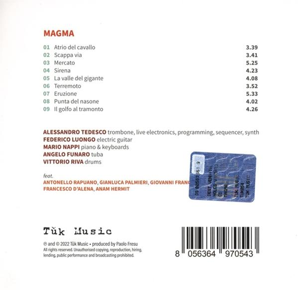 Alessandro Tedesco - Magma  - (CD)