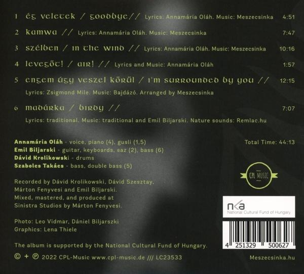 Meszecsinka - Arnyek - Shadow  - (CD)