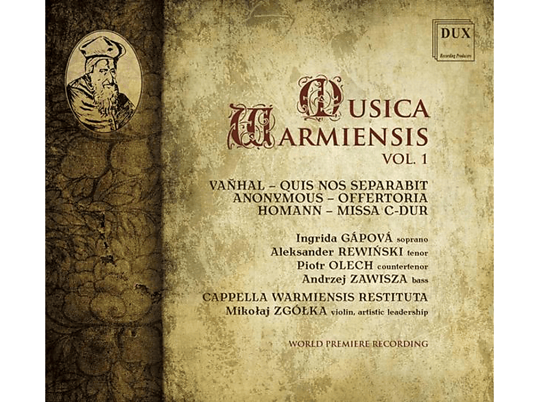 Cappella Warmiensis Restituta - Musica Warmiensis Vol.1 - (CD)