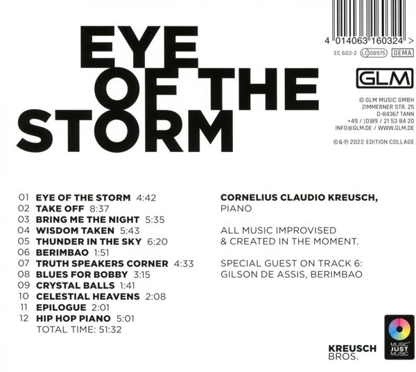 Cornelius Claudio Kreusch - Eye Of The Storm (Digipak)  - (CD)