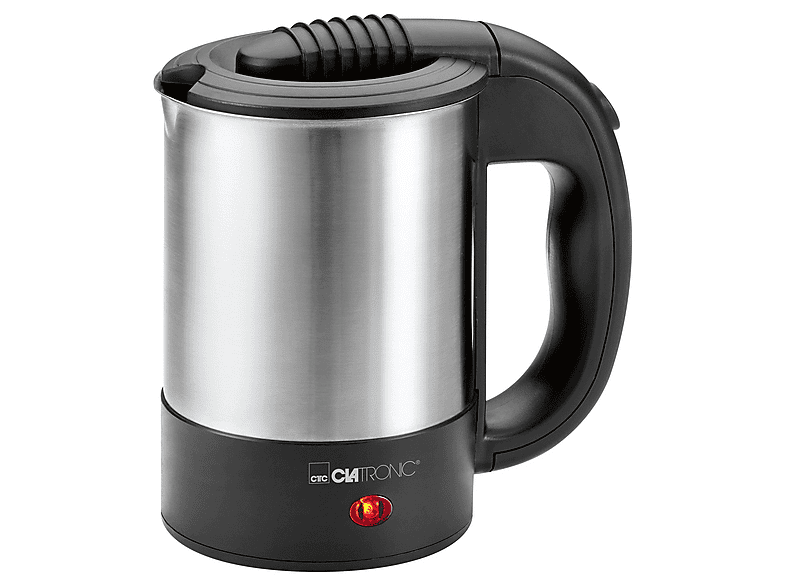 Clatronic WKR 3624 Wasserkocher (Silber, 0.5 l, 1000 Watt) — Foto 4 von 5