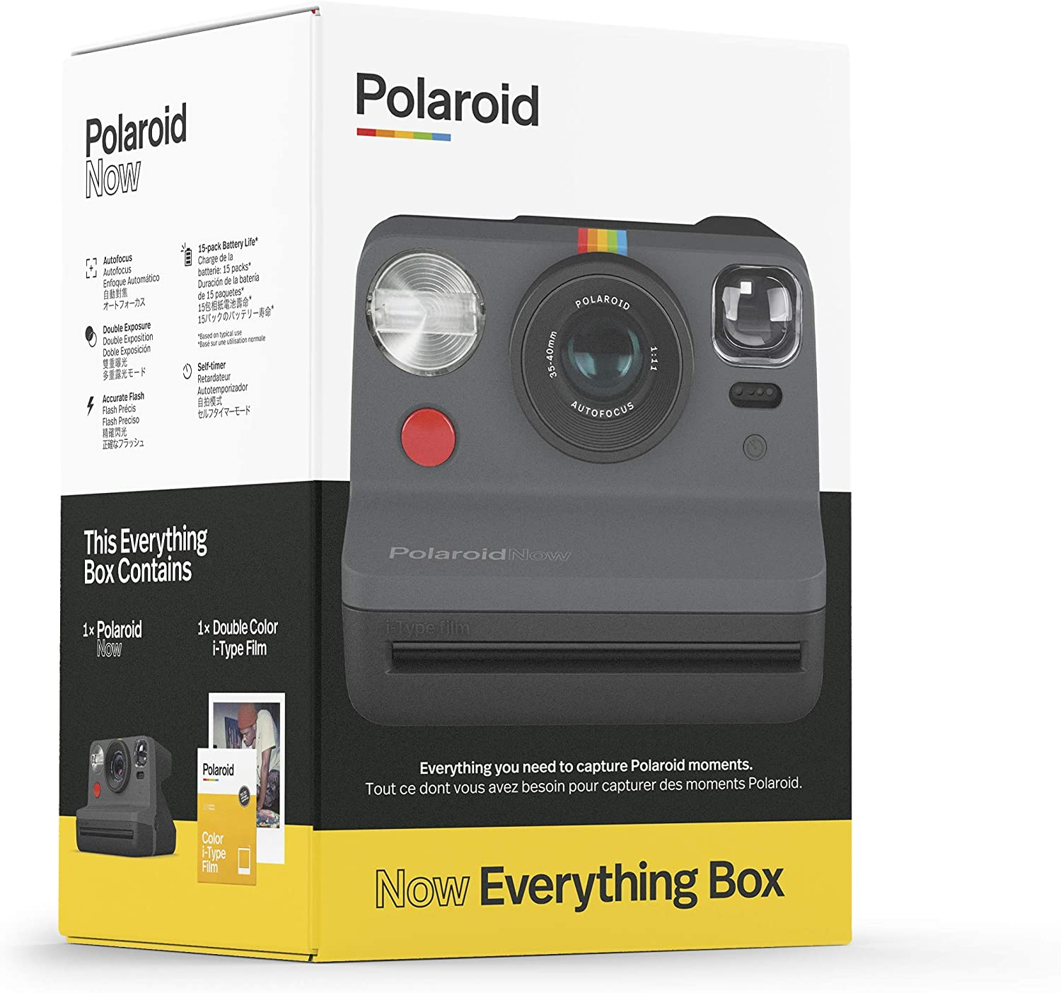 POLAROID Everything Box Now Anlık Kamera Siyah