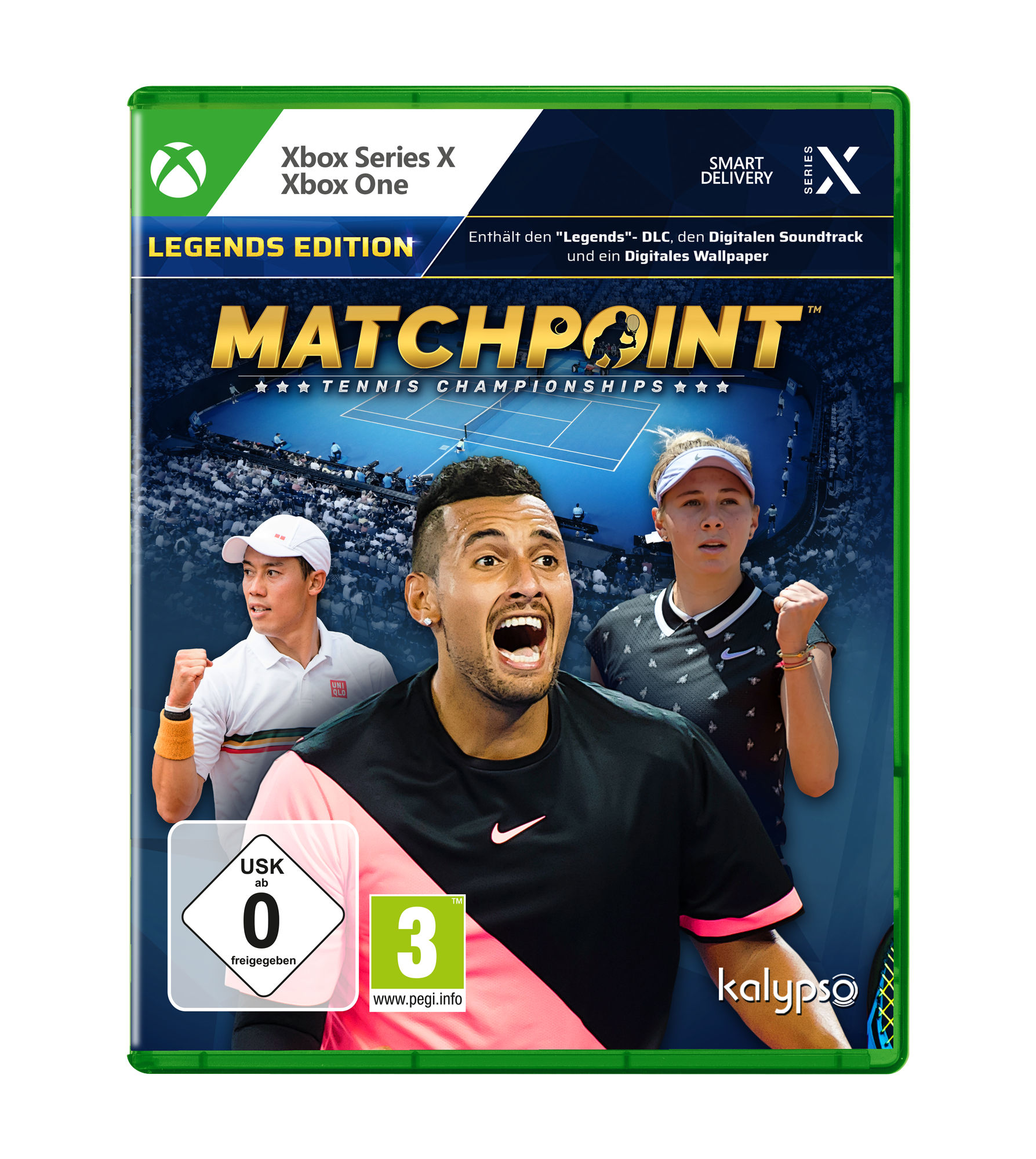 Matchpoint - Tennis Championships Legends Edition - Xbox Series X & Xbox One [Blu-ray]