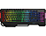 ERAZER P81016 - Tastiera da gioco + mouse da gioco + cuffie da gioco + tappetino per mouse, Connessione con cavo, QWERTZ, Full size, Mechanical, Nero