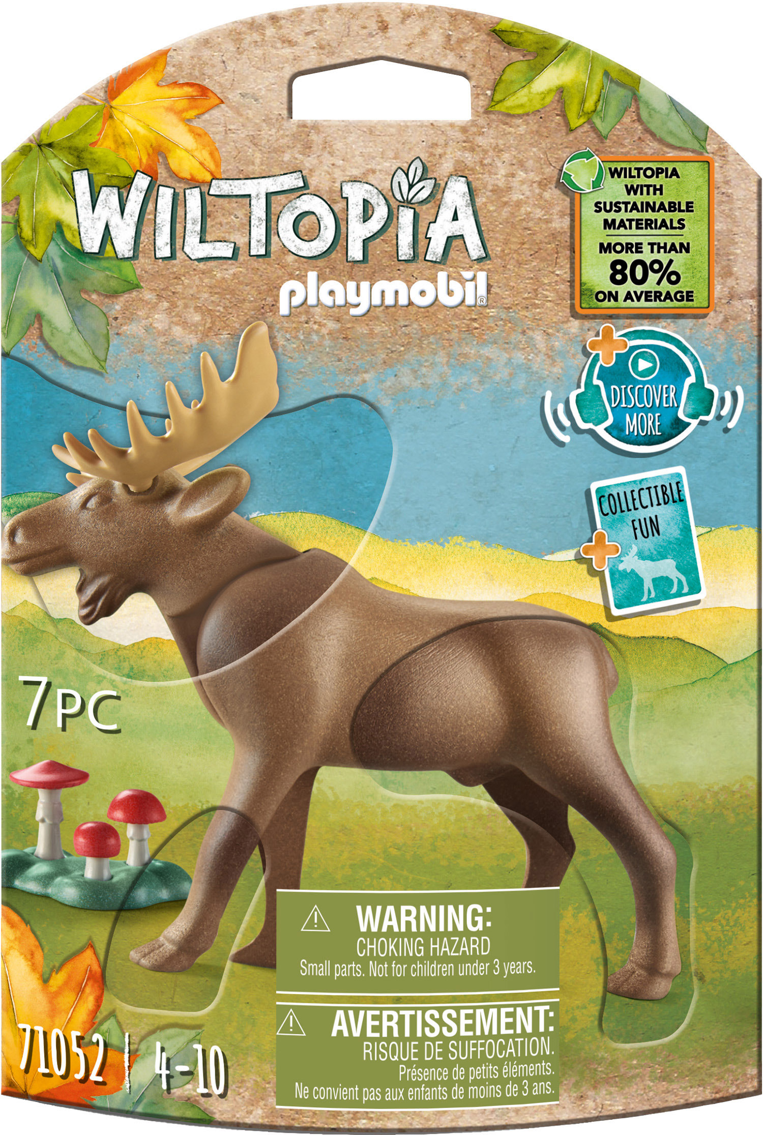 Wiltopia 71052 Spielset, PLAYMOBIL Mehrfarbig - Elch