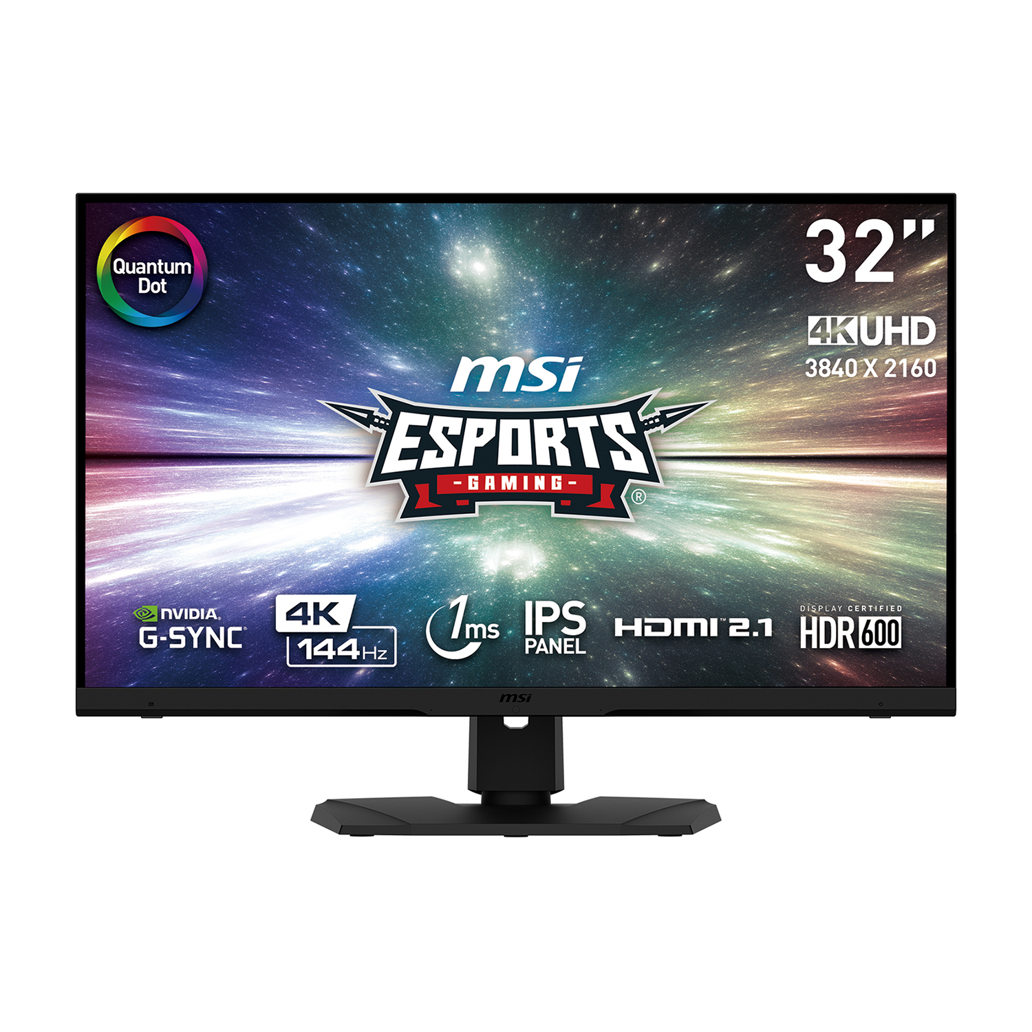 MSI Optix Mpg321Ur QD Monitor, 32 pollici, UHD 4K, 3840 x 2160 Pixel