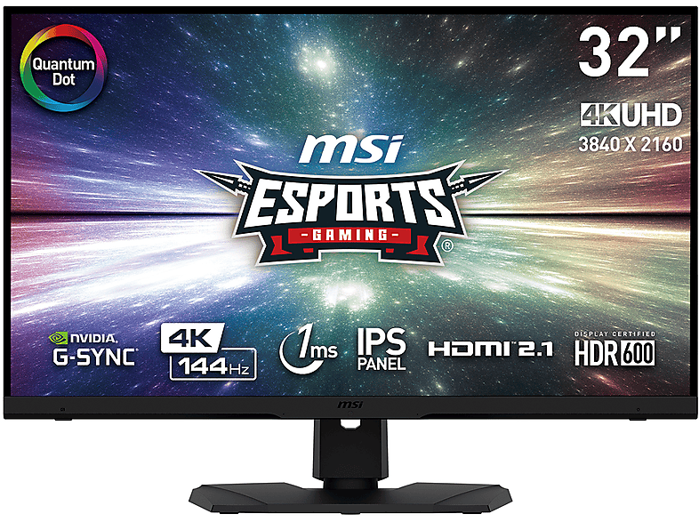 MSI Optix MPG321UR QD MONITOR, 32 ", UHD 4K, 3840 x 2160 Pixel