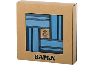 KAPLA Buch und Farben - Bausteine-Set (Hellblau/Dunkelblau)