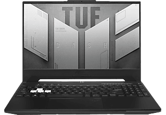 ASUS TUF Dash F15 FX517ZE-HN002W - Gaming Notebook, 15.6 ", Intel® Core™ i7, 512 GB SSD, 16 GB RAM, NVIDIA GeForce RTX™ 3050 Ti (4 GB, GDDR6), Off Black