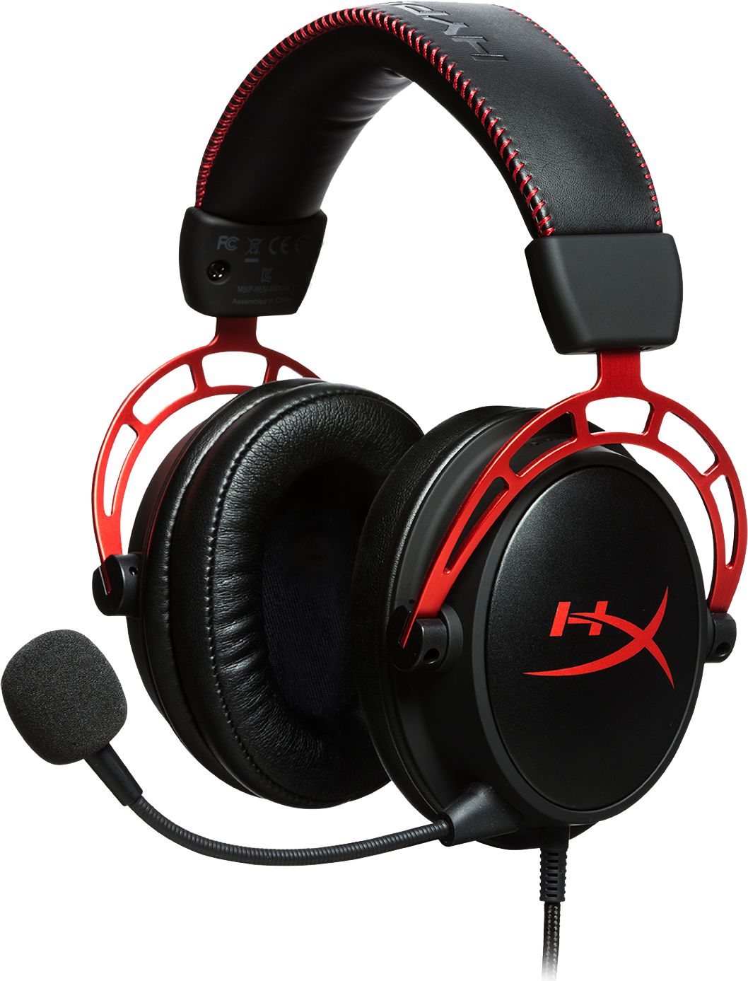 Hyperx Cloud Alpha 4p5l1am#abb Over-ear Bedrade Gaming-headset Zwart/rood