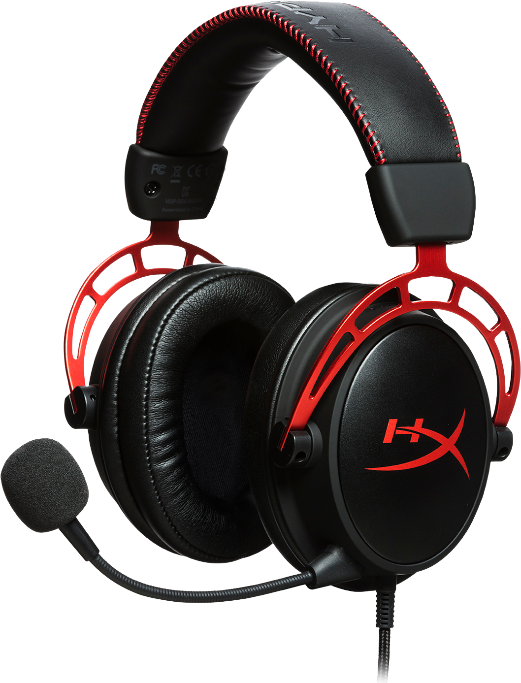Hyperx Cloud Alpha Pro Gaming Headset - Zwart/rood