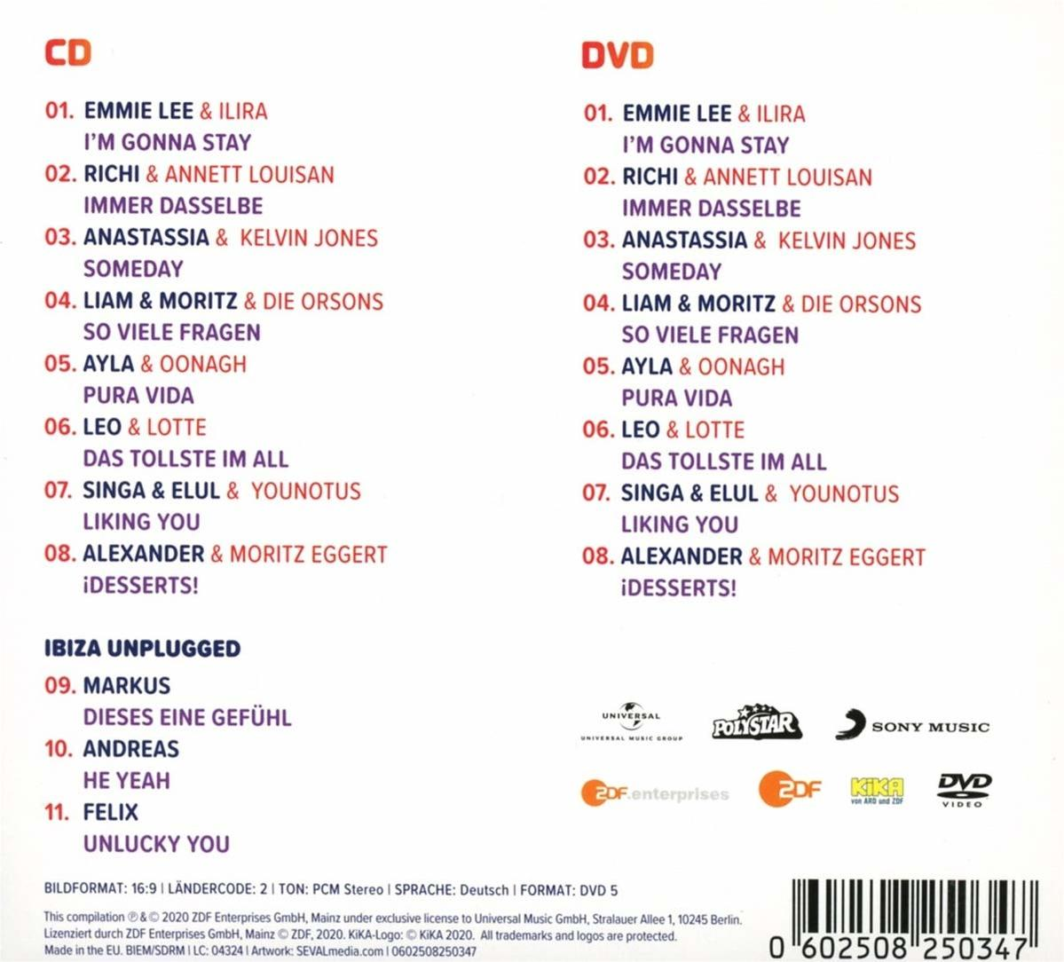 Various - Dein Song 2020  - (CD + DVD Video)