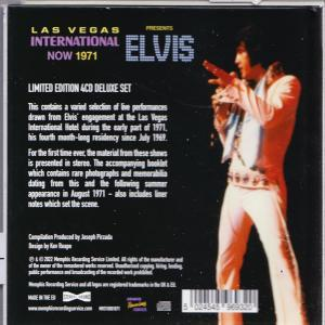 Elvis Presley - Las Vegas International Presents Elvis-Now 1971  - (CD)