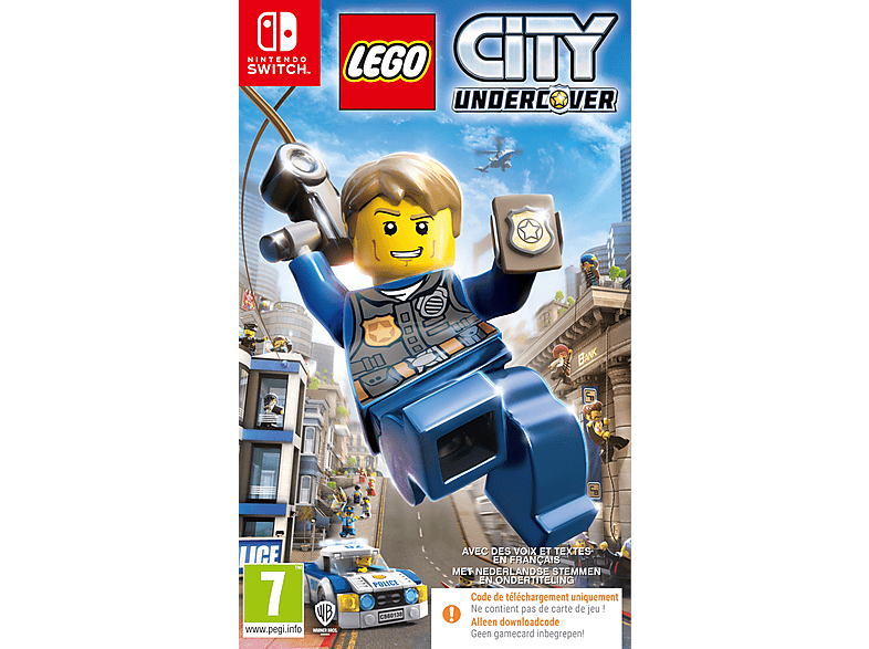 Warner Sw Lego City Undercover Uk/fr (download Code) Switch