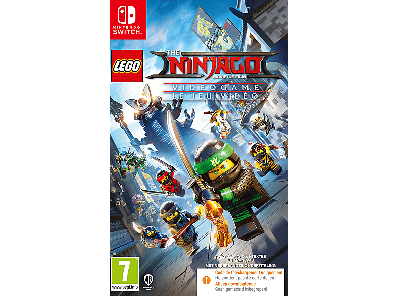 Warner Sw Lego Ninjago Movie The Video Games Uk/fr (download Code) Switch