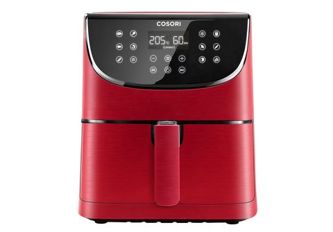 Freidora de aire  Cosori Premium Chef Edition, De aire, Capacidad 5,5L,  Potencia 1700W, Temperatura máxima 205ºC, Rojo