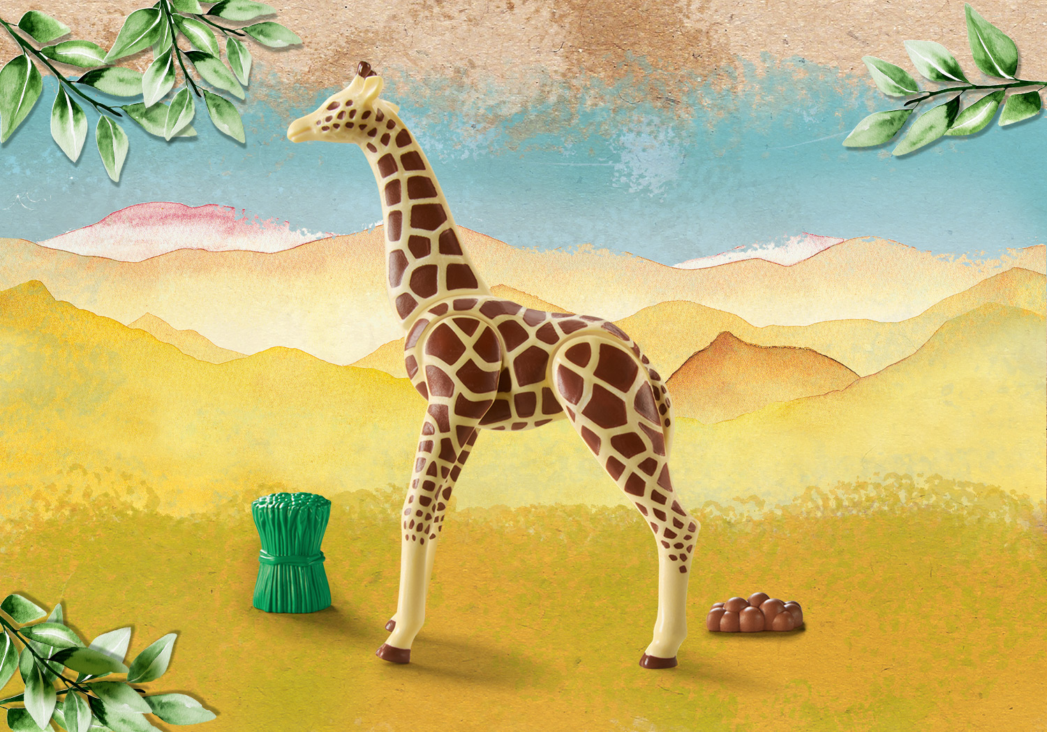 PLAYMOBIL 71048 Wiltopia - Giraffe Spielset, Mehrfarbig