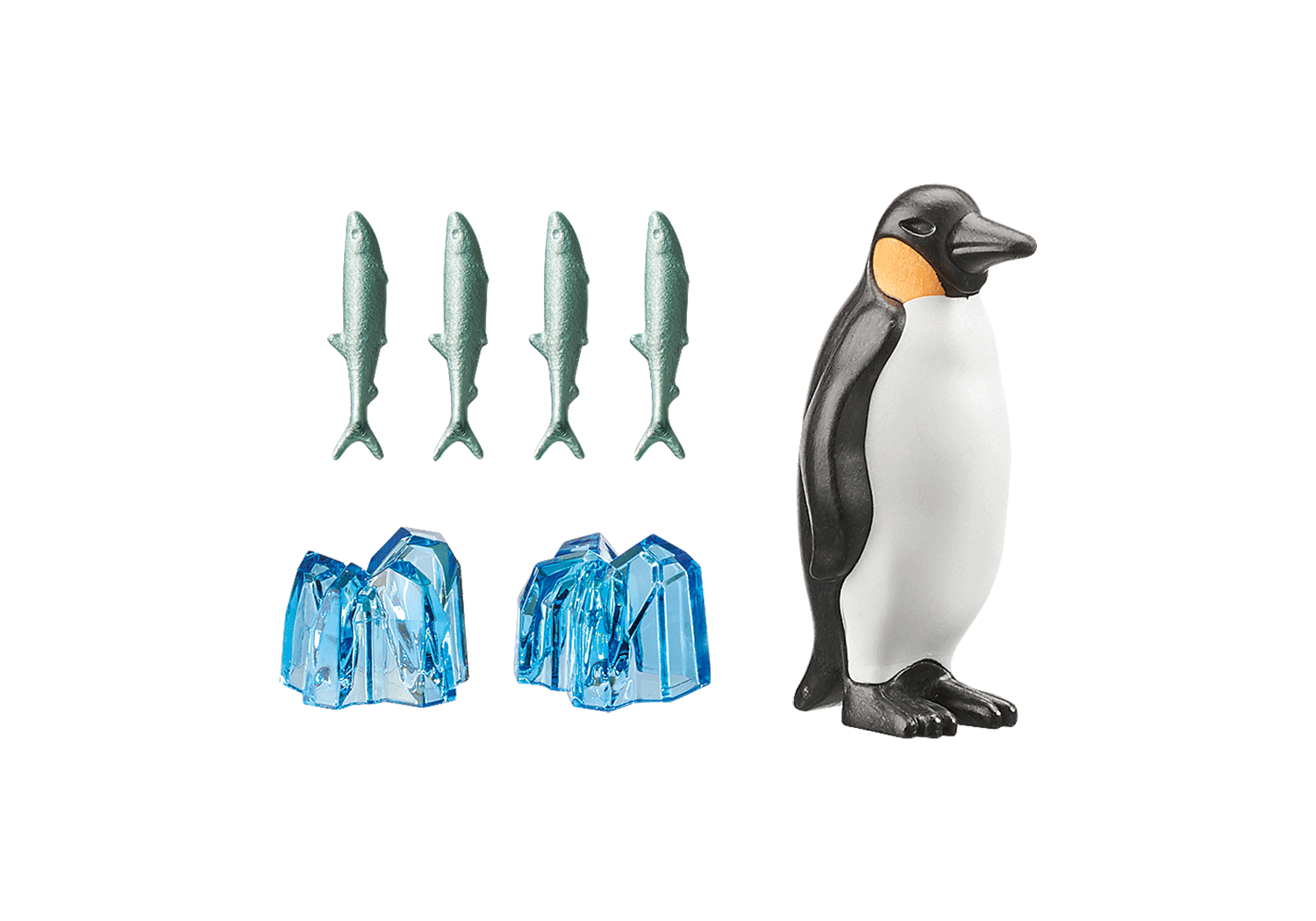 PLAYMOBIL 71061 Wiltopia - Kaiserpinguin Spielset, Mehrfarbig