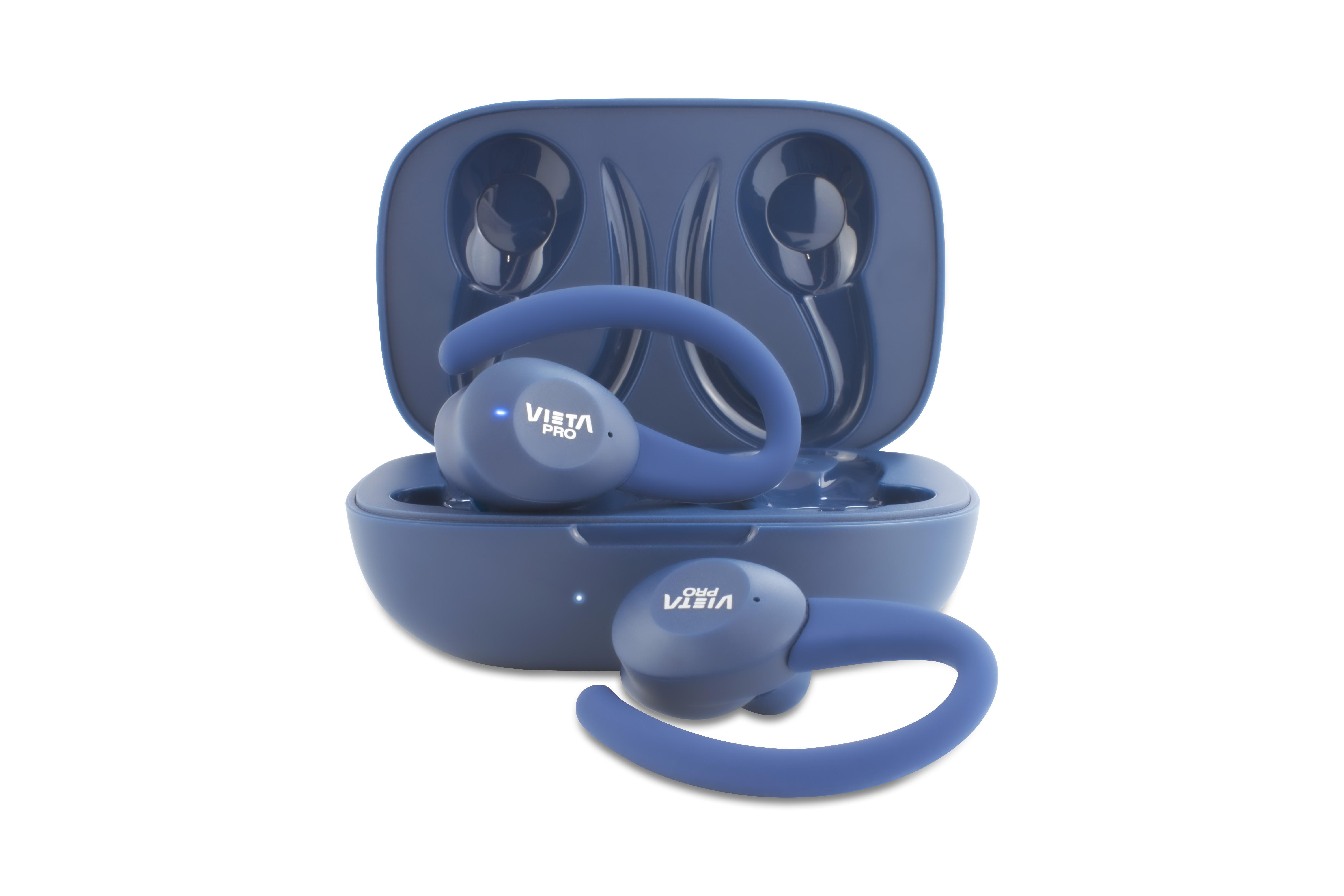 VIETA Sweat Sport True Wireless, In-ear Kopfhörer Bluetooth Blau