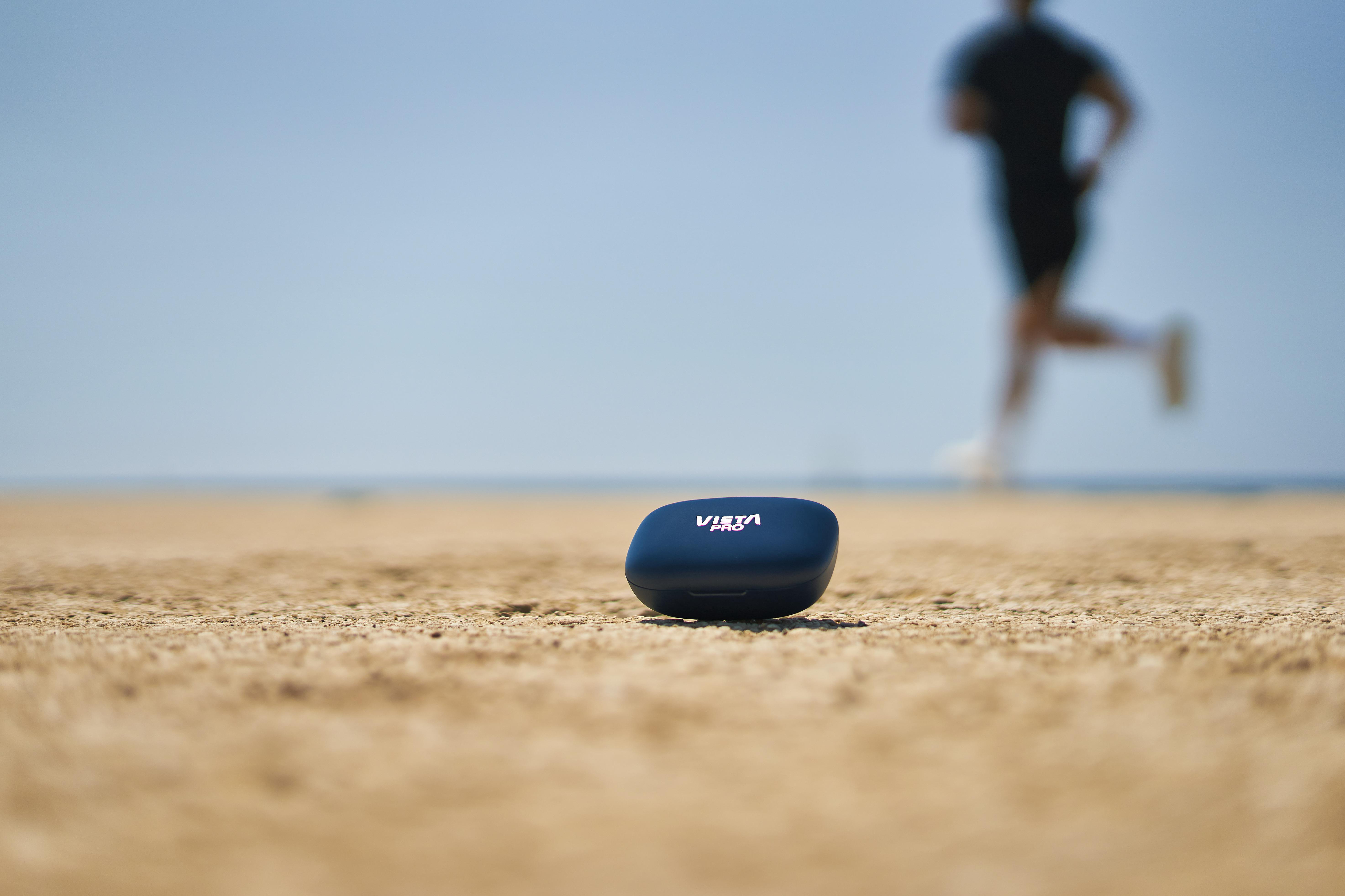 VIETA Sweat Sport True Wireless, In-ear Kopfhörer Bluetooth Blau