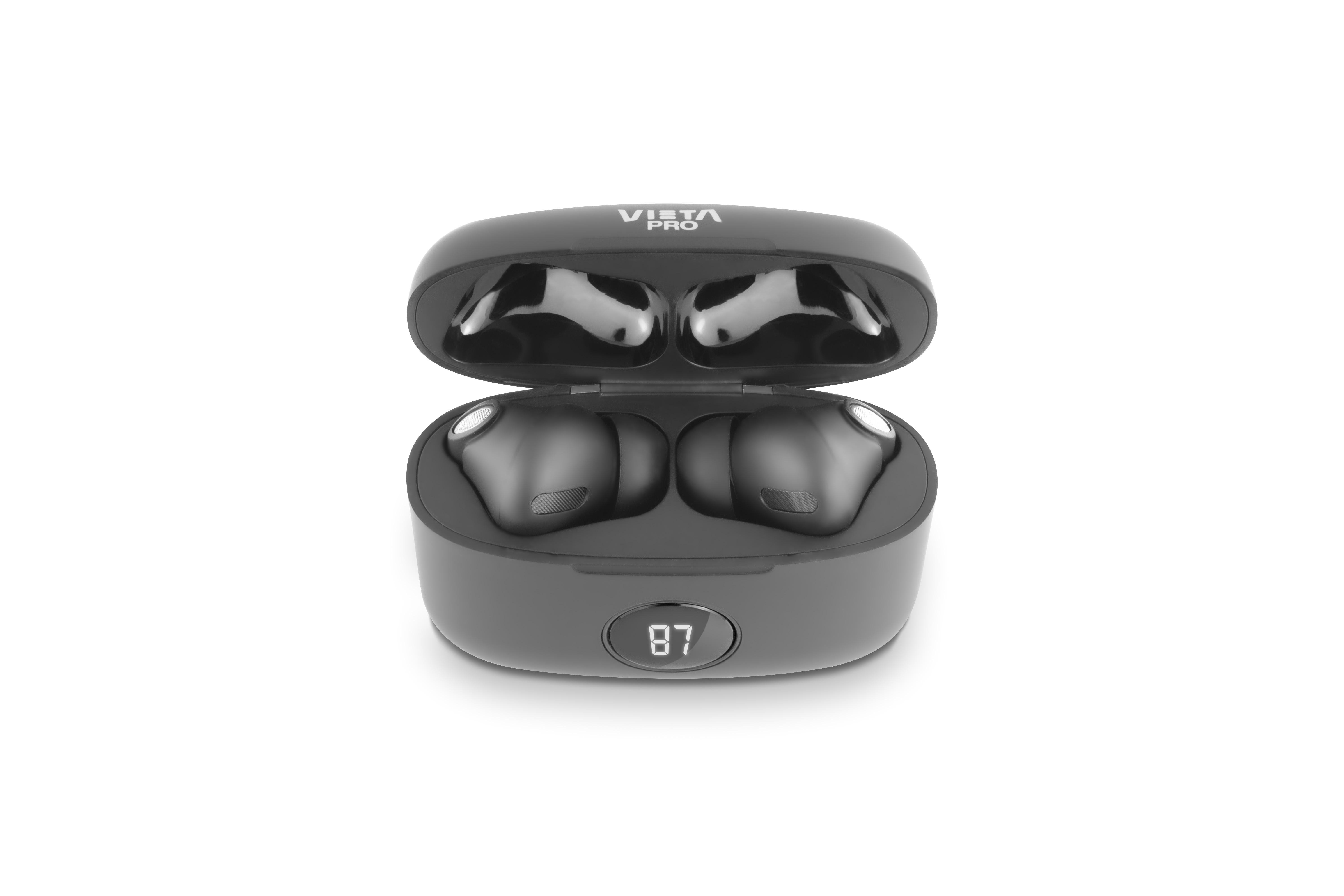 Fade Schwarz Kopfhörer Bluetooth VIETA Wireless, Anc In-ear True