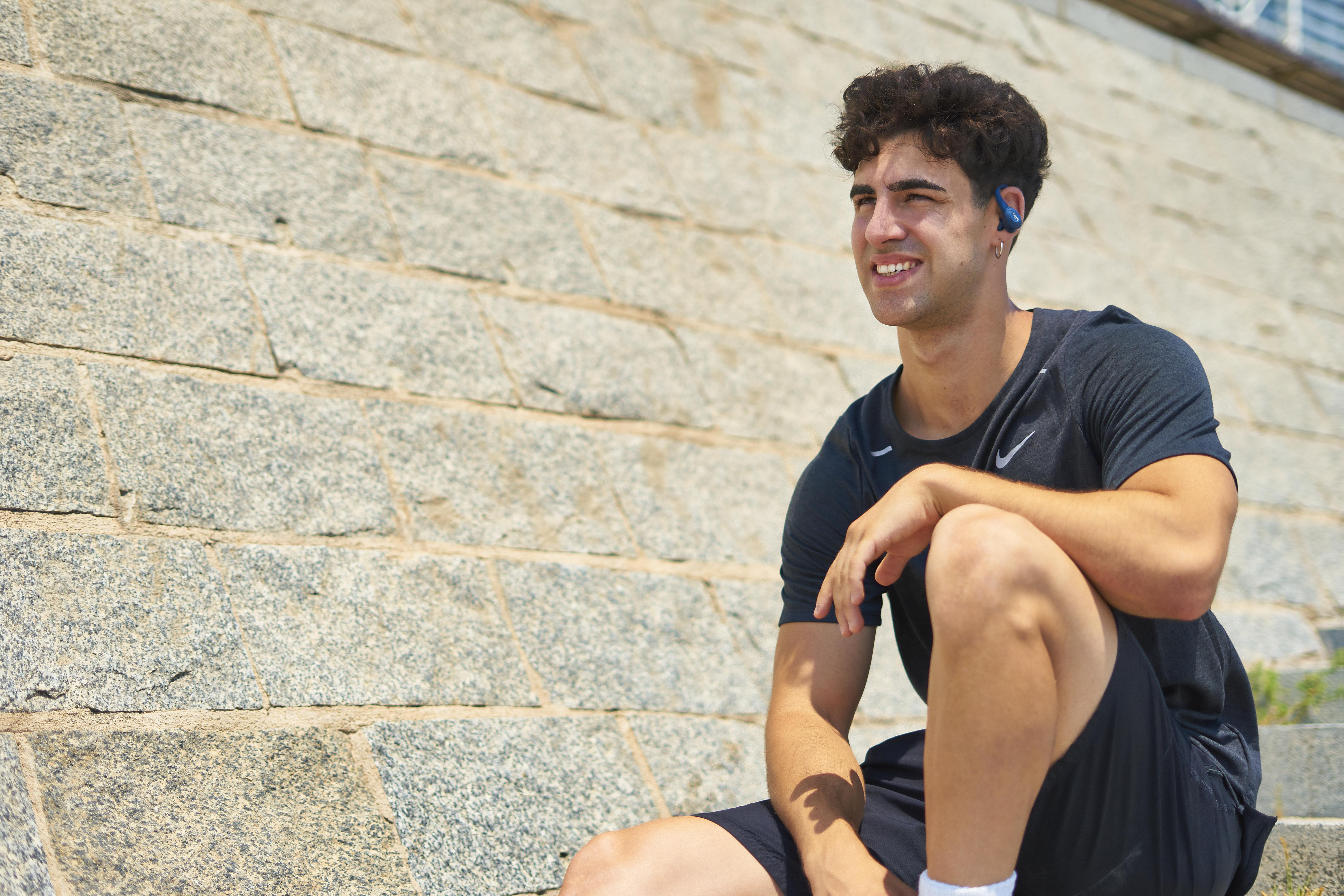 VIETA Sweat Sport True Wireless, In-ear Kopfhörer Bluetooth Blau