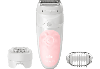 BRAUN Silk-épil 5 5-620 - Épilateur (Blanc/Rose)