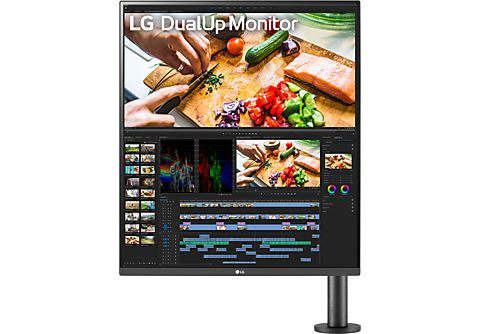 LG 28MQ780-B - 28 inch - 3840 x 2560 (Ultra HD 4K) - IPS-paneel - in hoogte verstelbaar