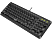 GENIUS SlimStar Q200 USB billentyűzet, fekete, Magyar kiosztás (31310020404)