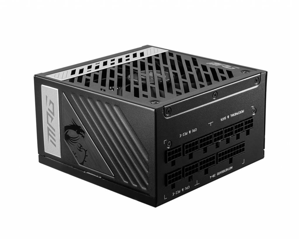 MSI Mpg A1000G 1000W 80+ Gold Full Moduler Power Supply