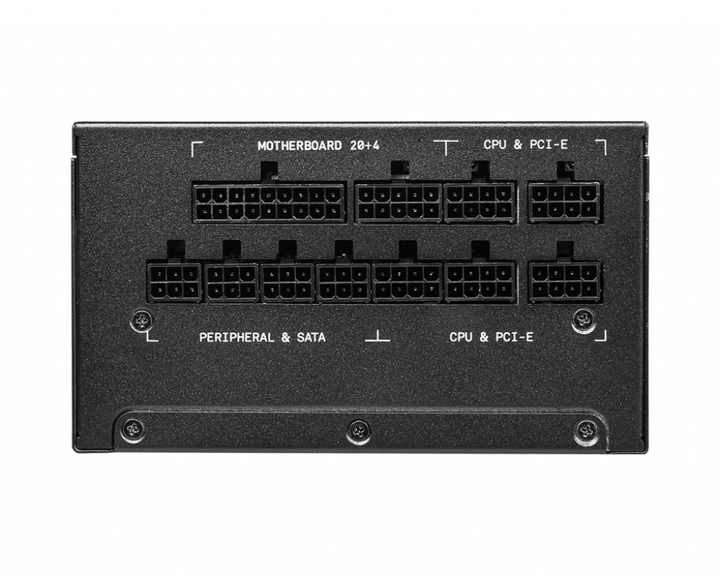 MSI Mpg A1000G 1000W 80+ Gold Full Moduler Power Supply
