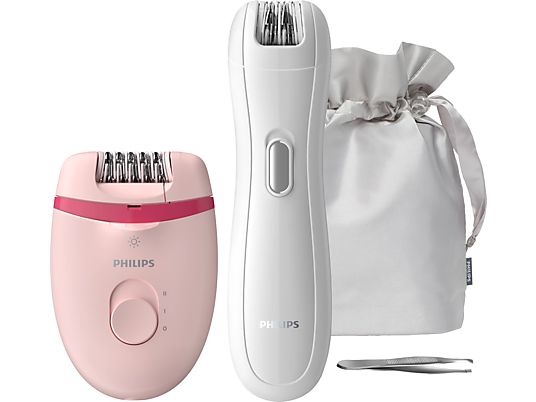 PHILIPS Satinelle Essential BRP531/00 - Epilierer (Rosa)